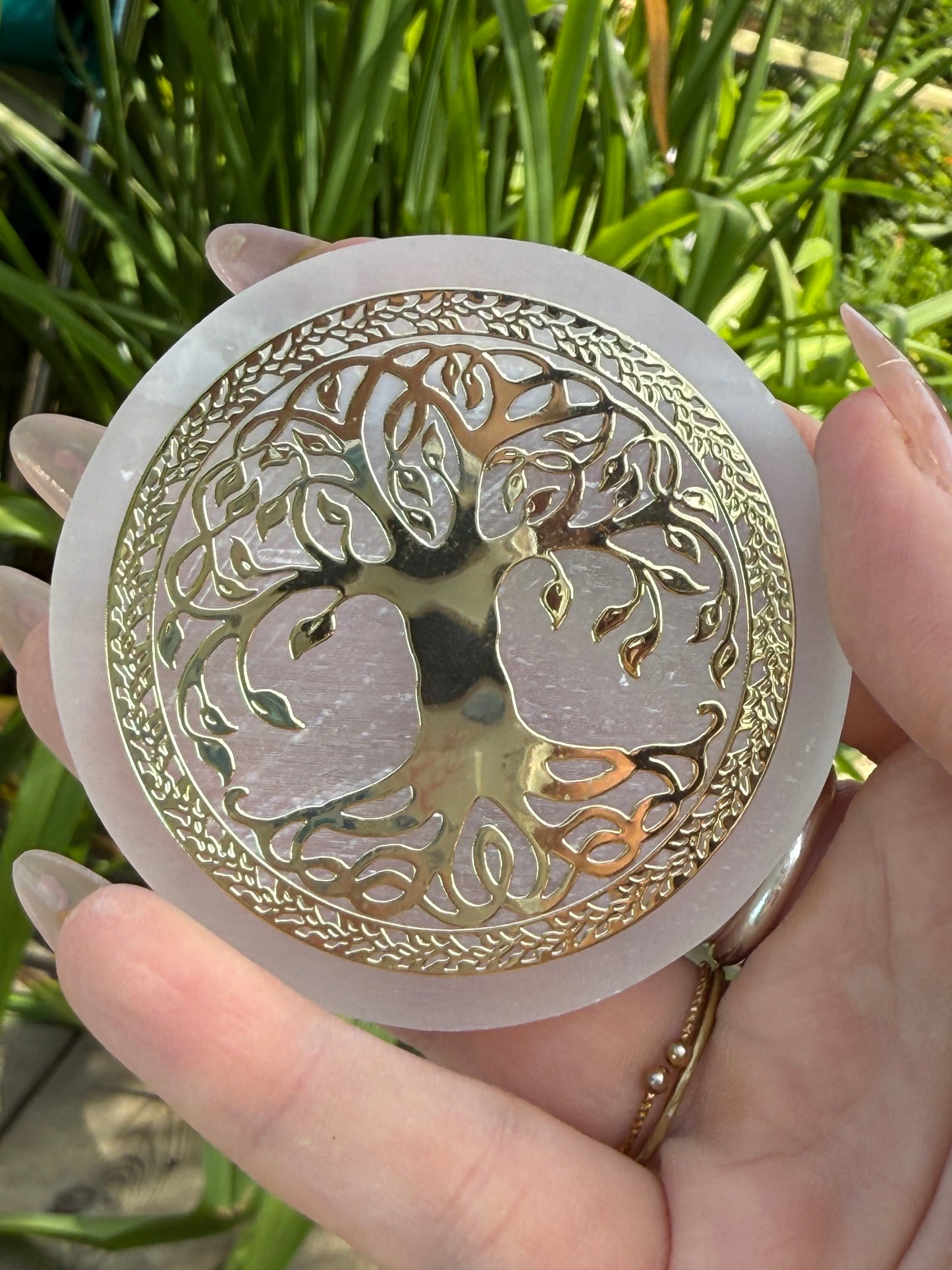 Plaque de Sélénite petite - 6 à 7 cm