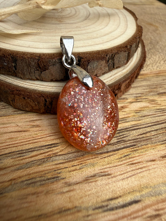 Pendentif en Pierre de Soleil ☀️ - Pièce unique
