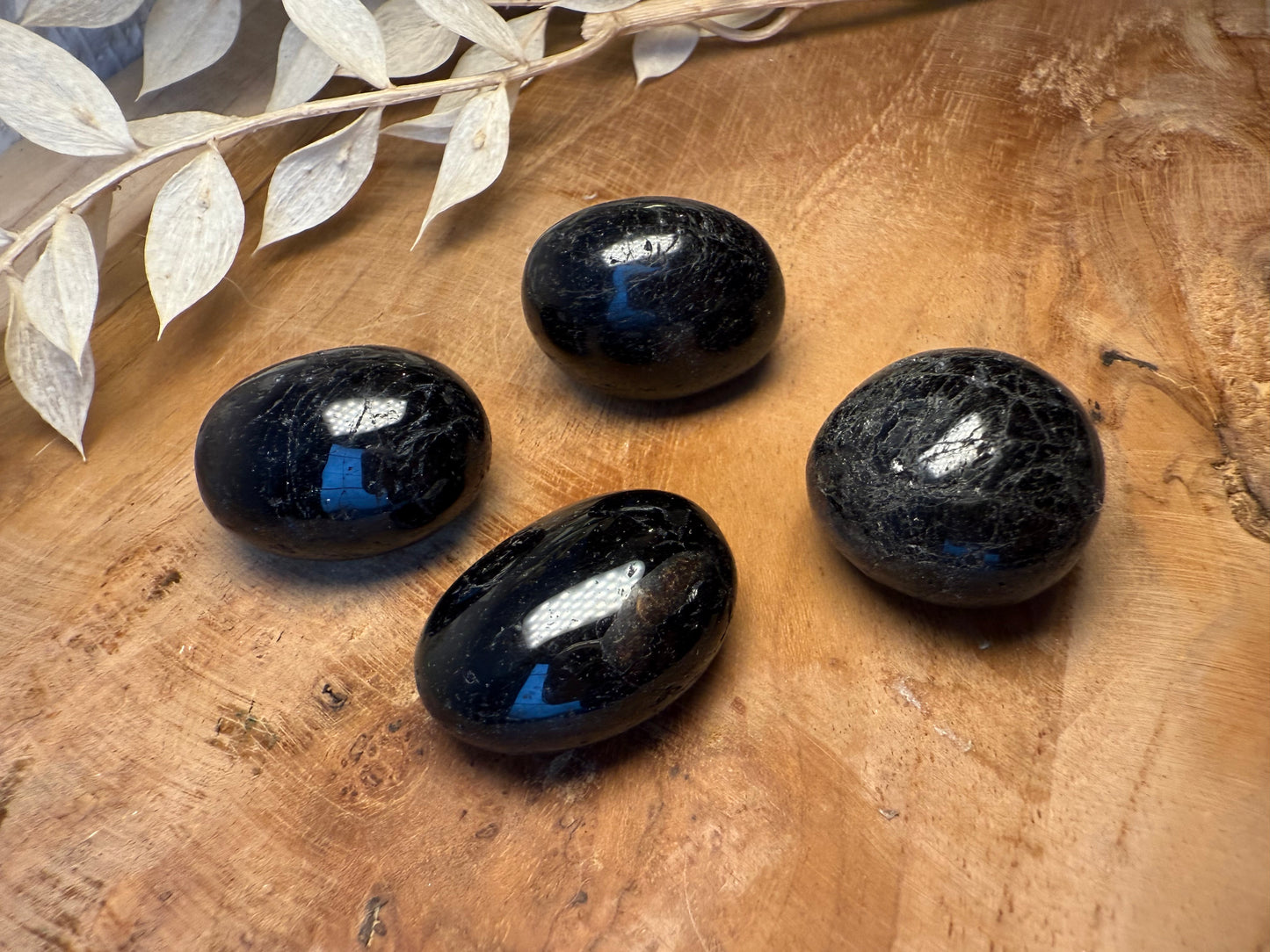 Tourmaline noire - Pierre roulée (à l'unité)