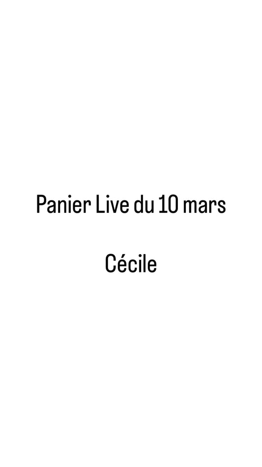 Panier Live - Cécile