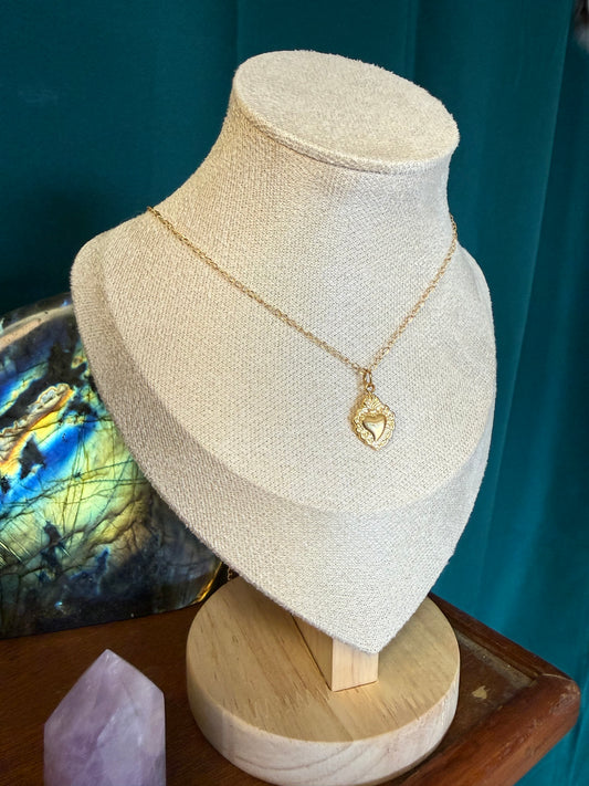 Collier coeur sacré en acier inoxydable - choix du modèle