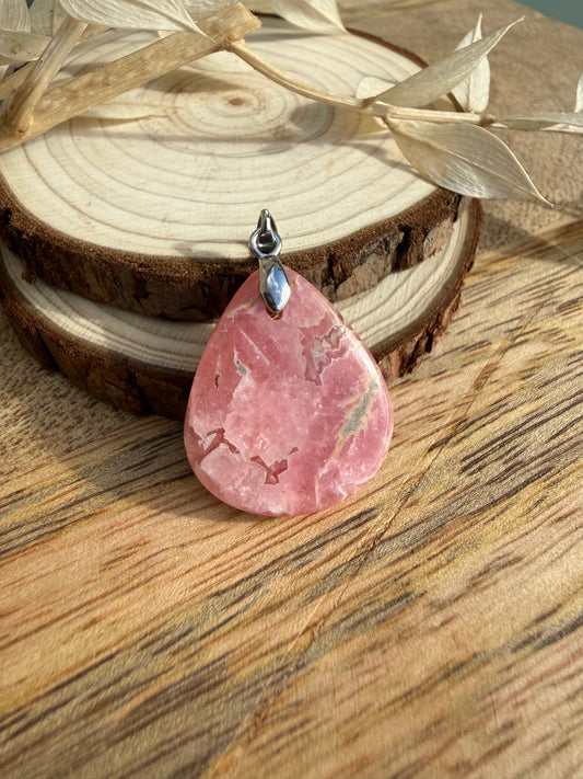 Pendentif en Rhodochrosite - Pièce unique