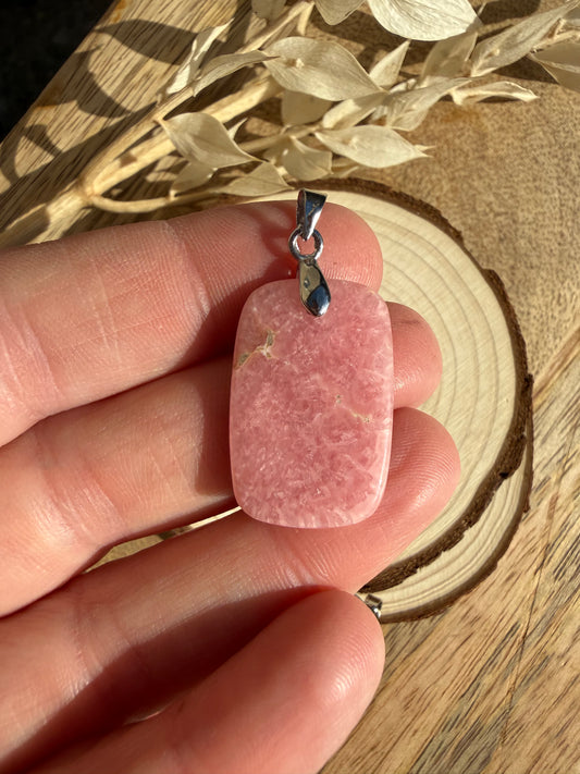 Pendentif en Rhodochrosite - Pièce unique
