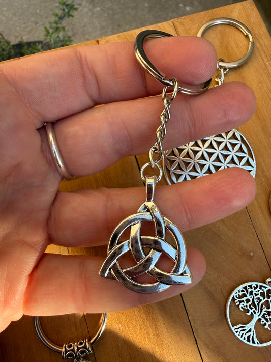 Porte-clefs - Noeud de Sorcière