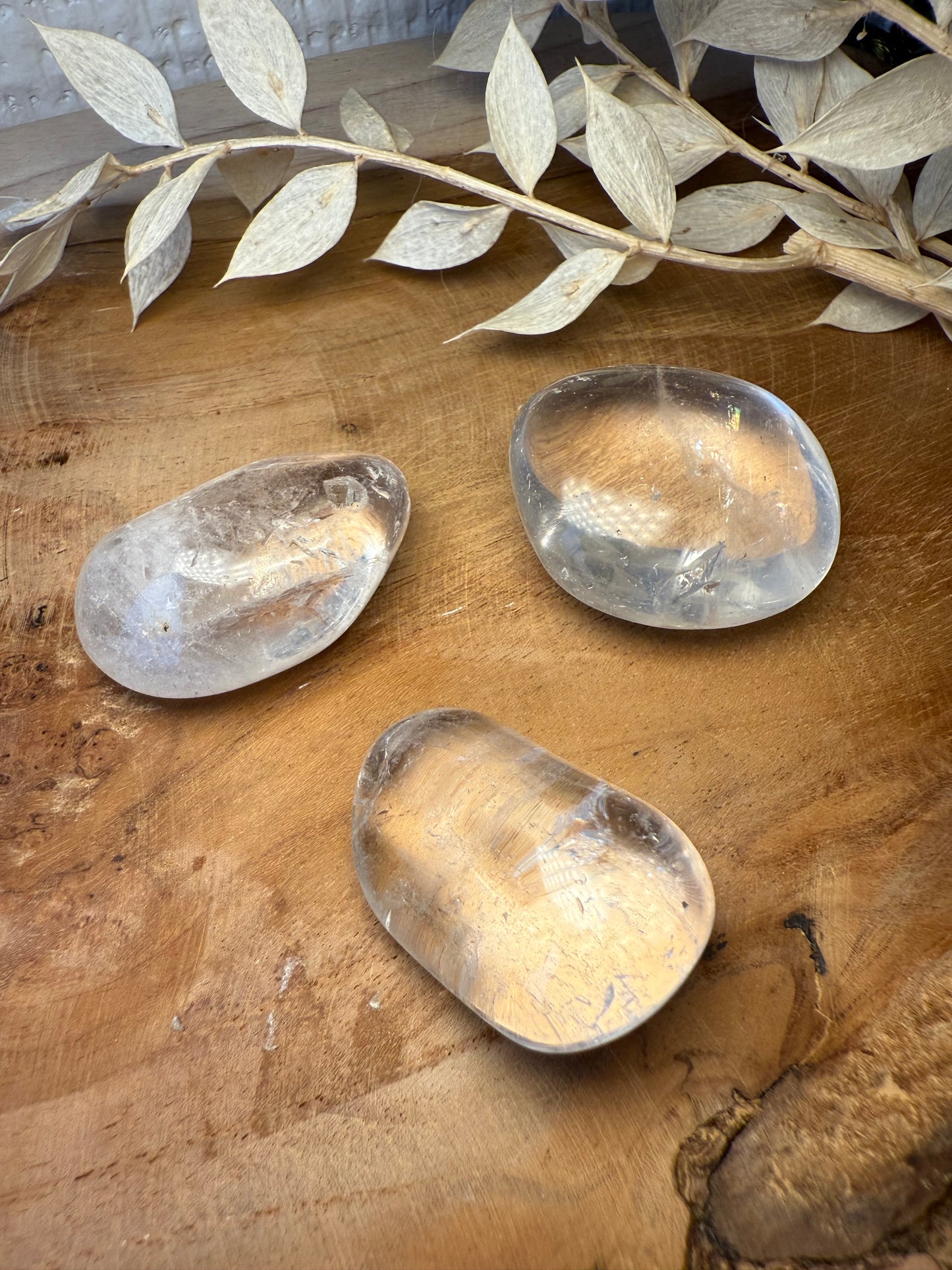 Cristal de Roche - Pierre roulée (à l'unité)