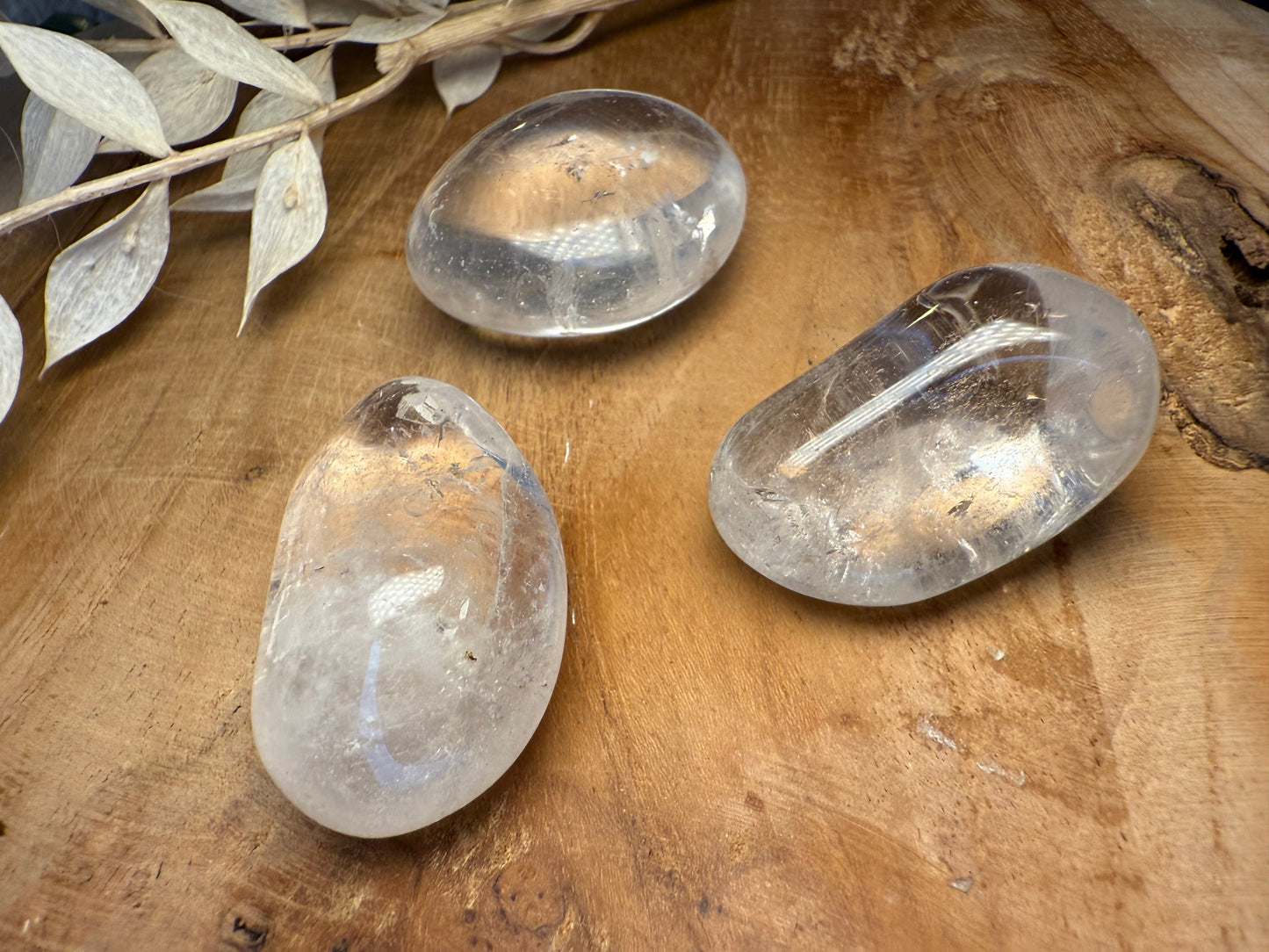 Cristal de Roche - Pierre roulée (à l'unité)