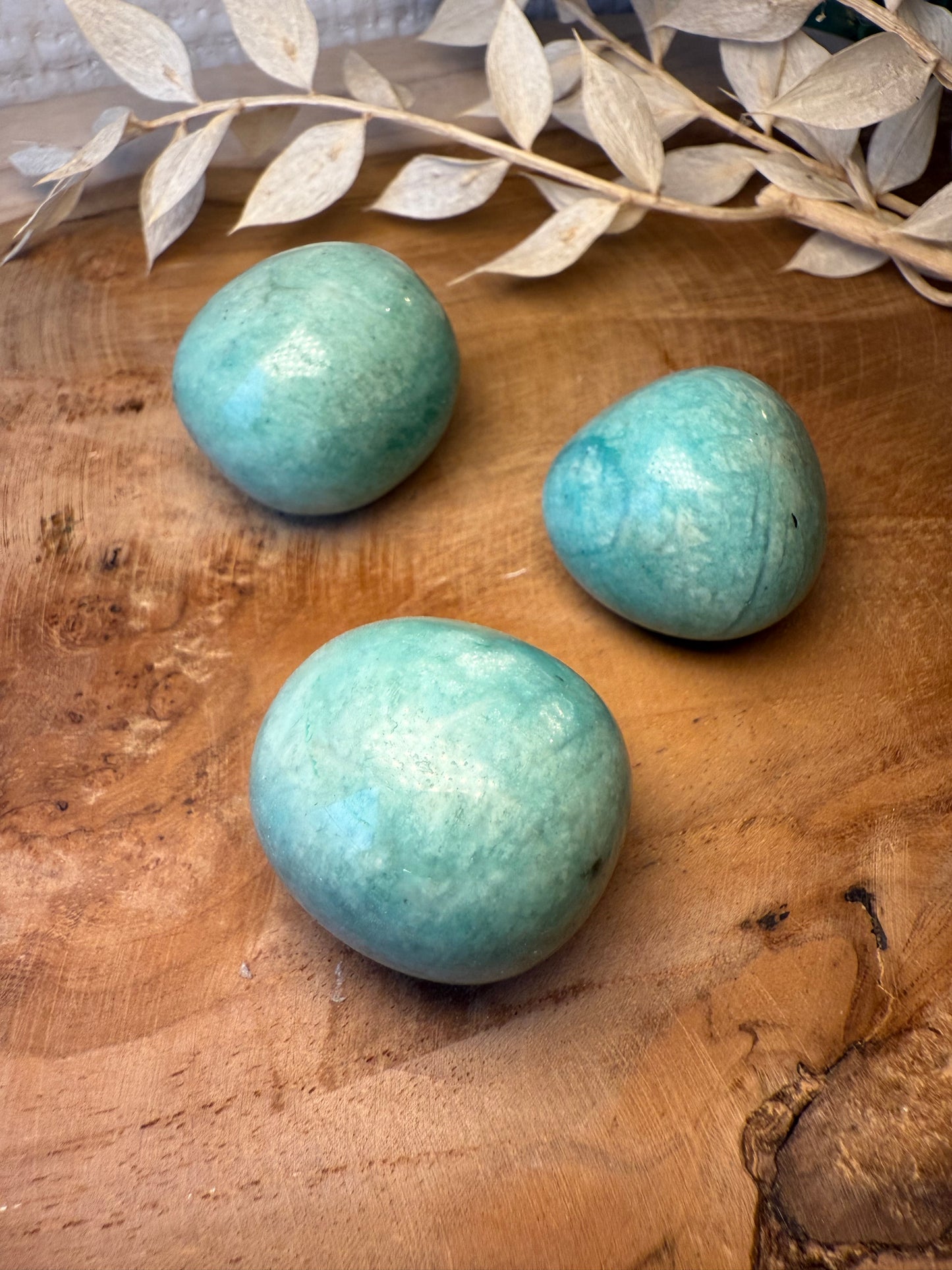 Amazonite - Pierre roulée (à l'unité)