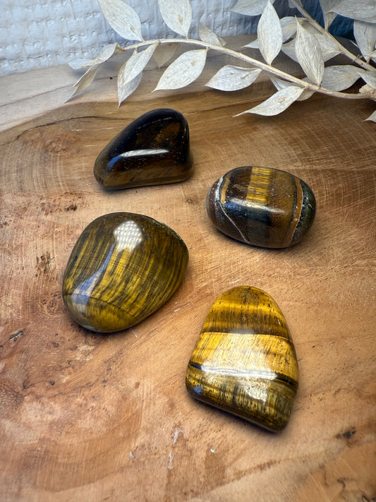 Oeil de Tigre - Pierre roulée (à l'unité)