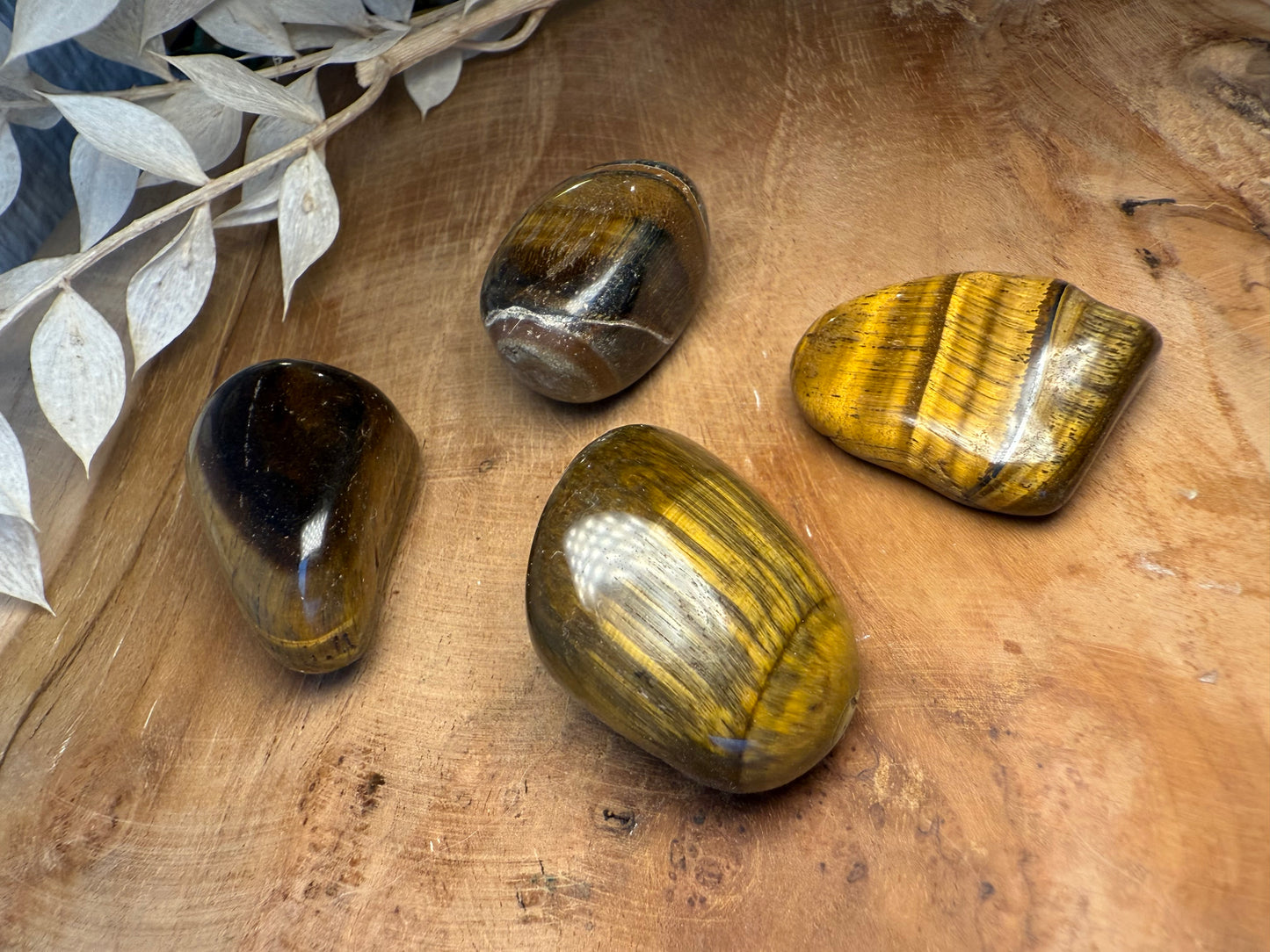 Oeil de Tigre - Pierre roulée (à l'unité)