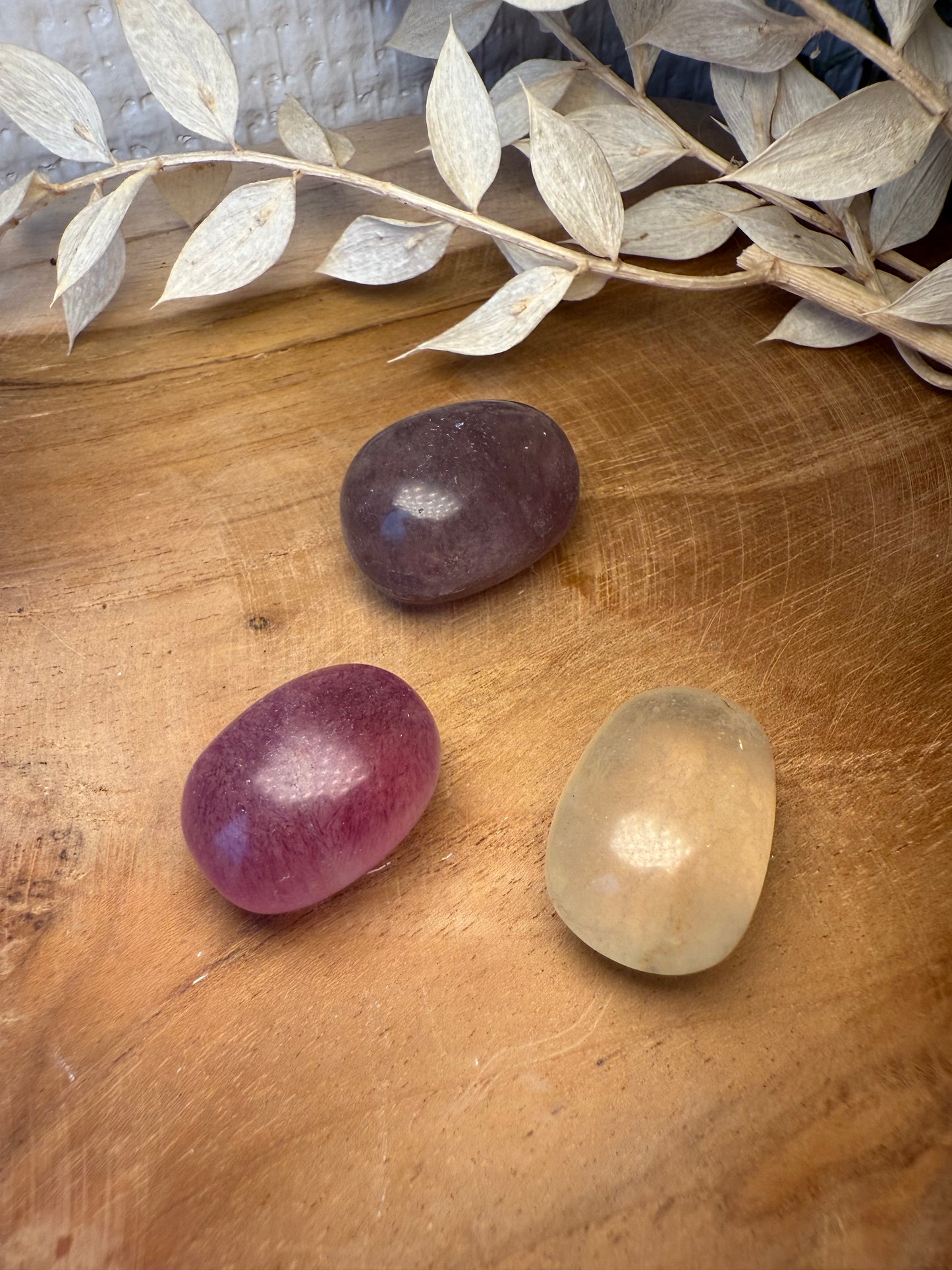 Fluorite - Pierre roulée (à l'unité)