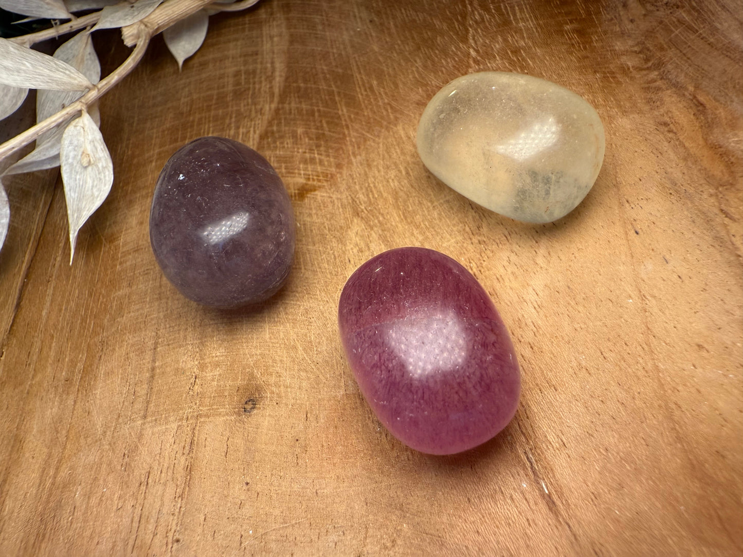 Fluorite - Pierre roulée (à l'unité)