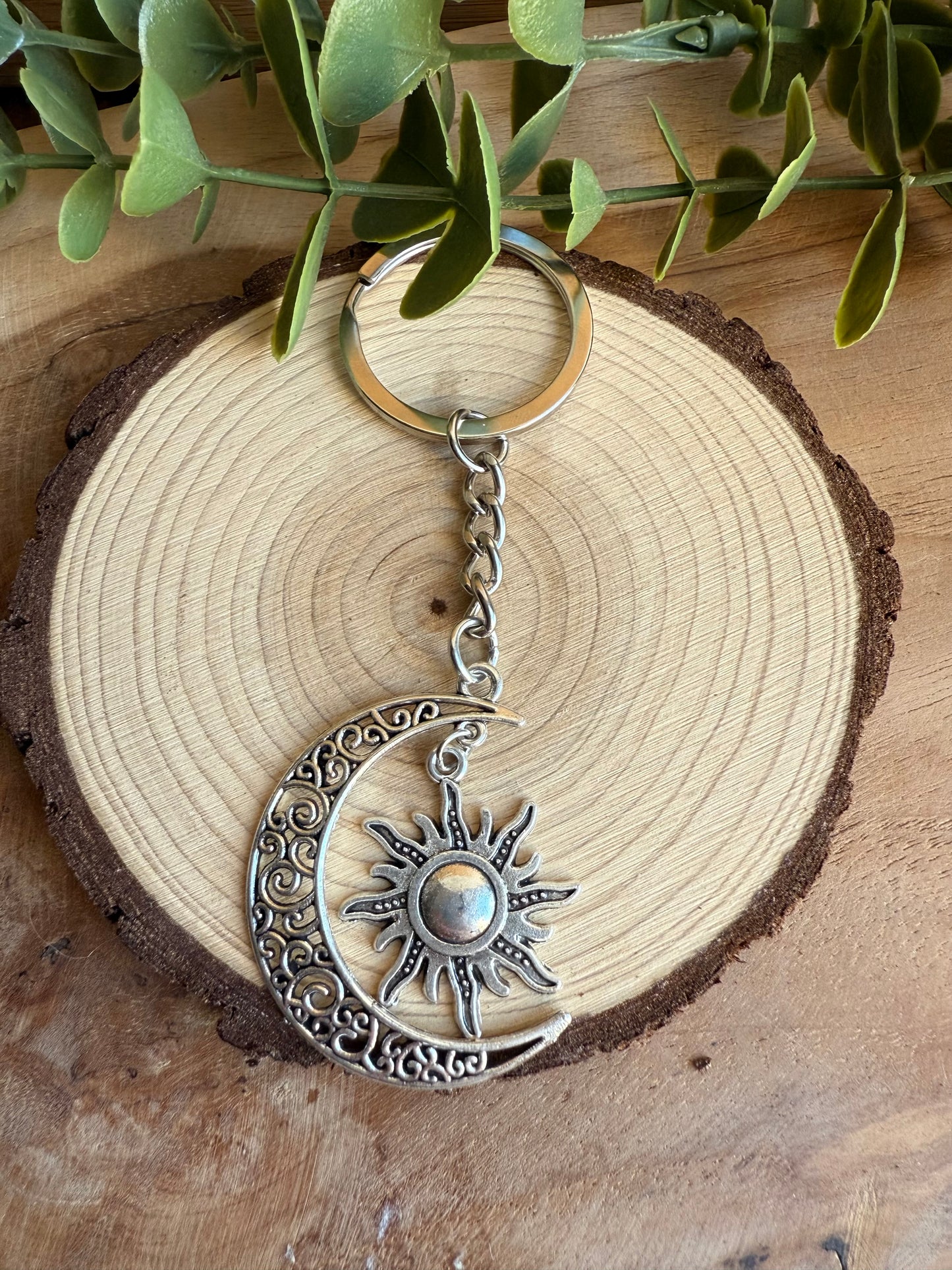 Porte-clefs - Grande Lune & Soleil