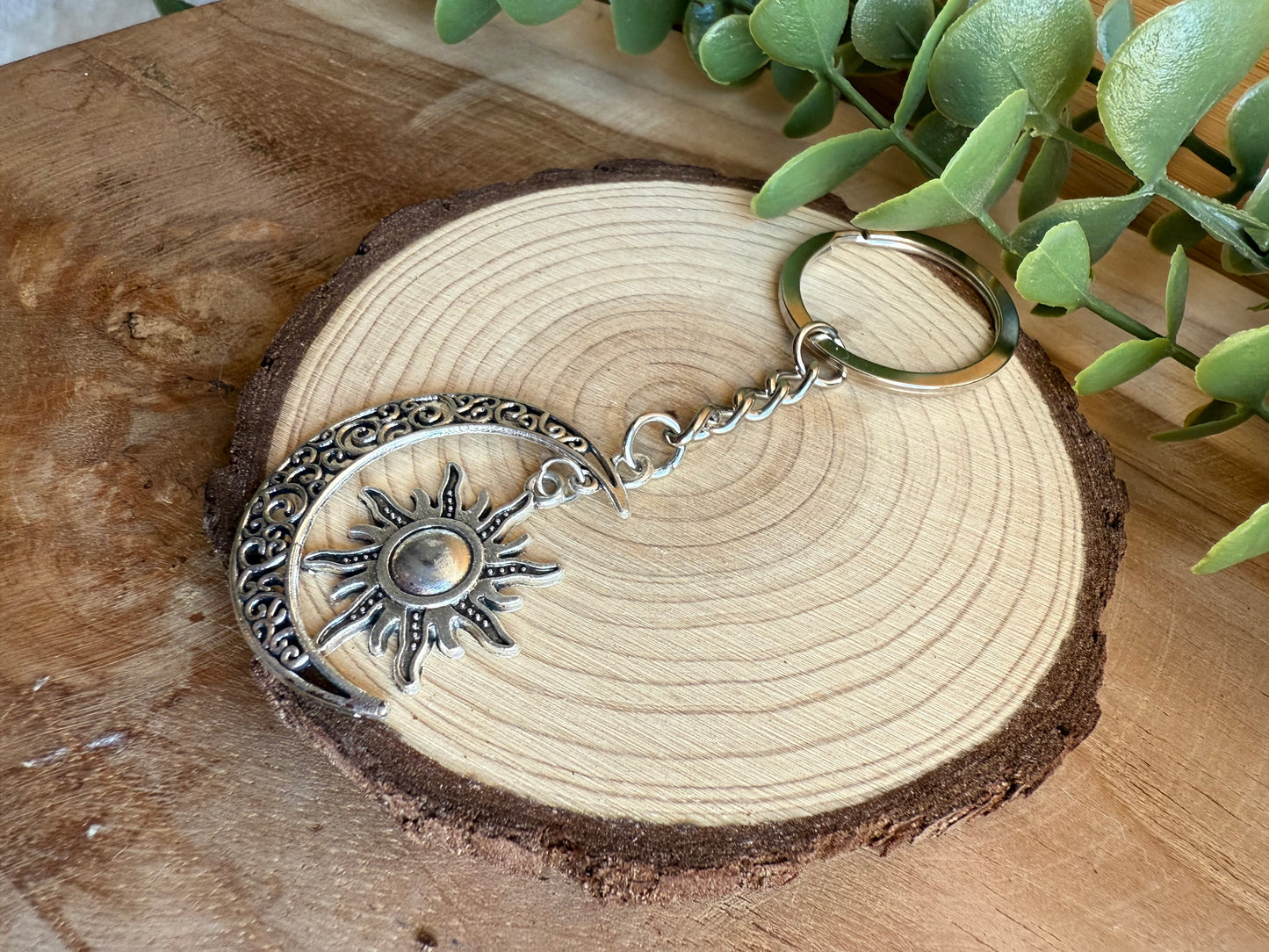 Porte-clefs - Grande Lune & Soleil