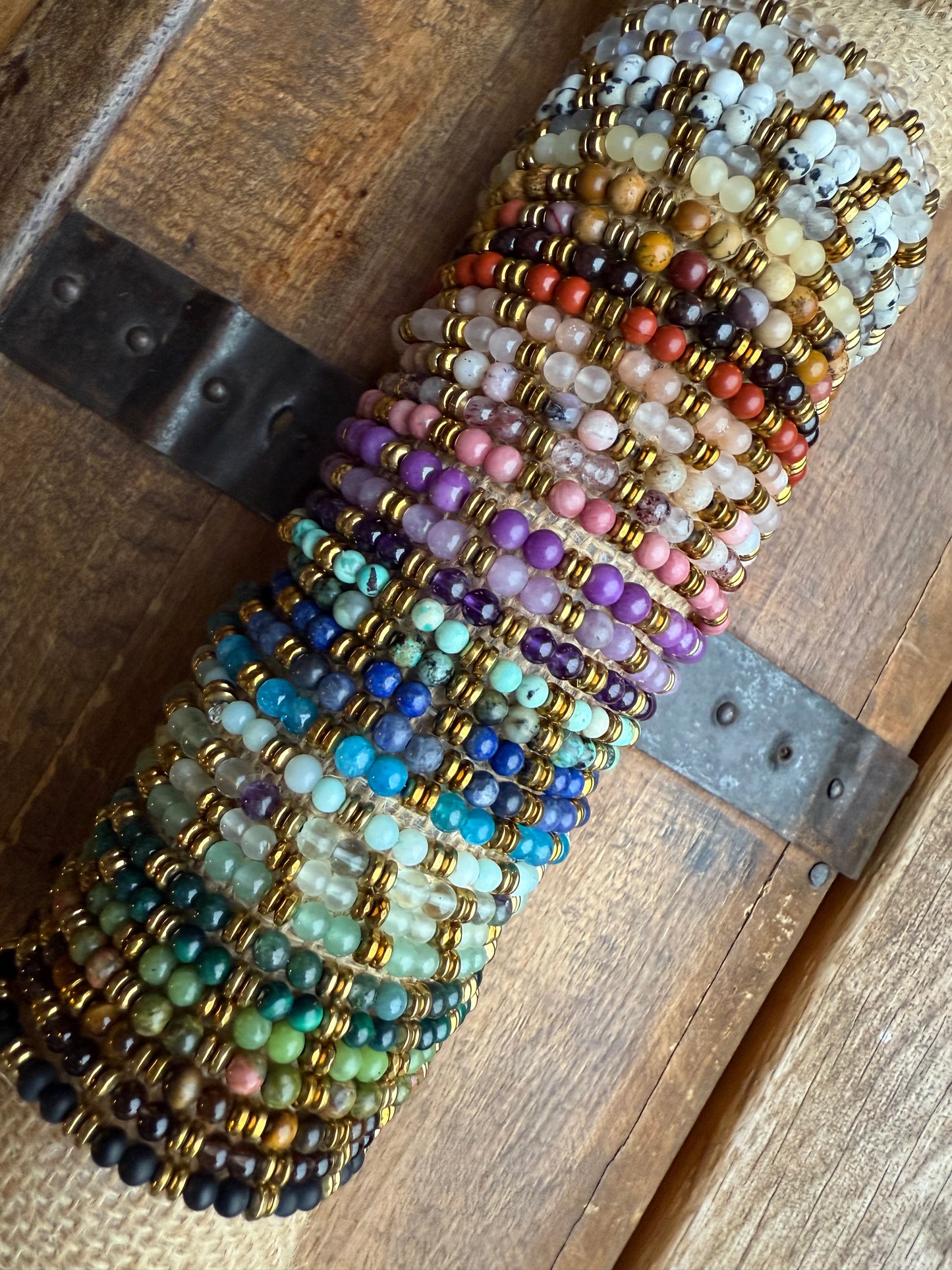 Bracelets fins - 36 Pierres au choix