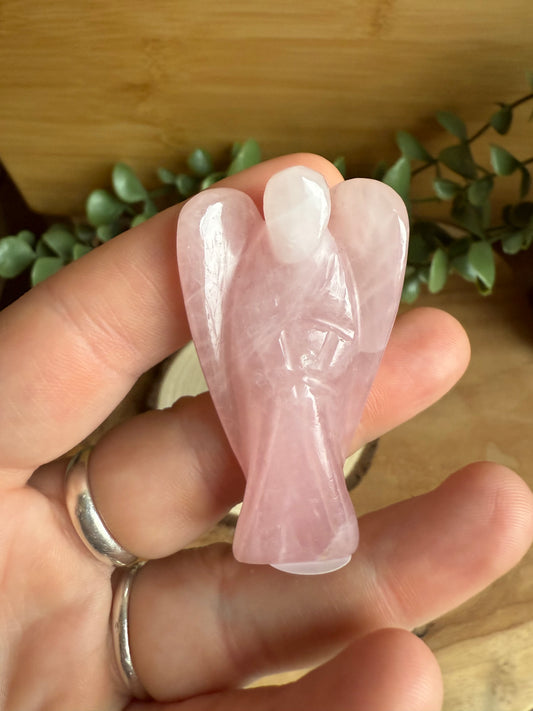 Anges en Quartz rose