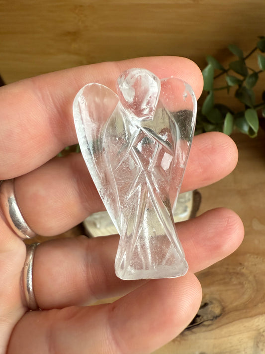 Anges en Cristal de Roche